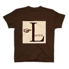 Lucienのシンプル ロゴデザイン スタンダードTシャツ