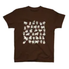 sayapochaccoのWHERE ISYOUR SEALY ? スタンダードTシャツ