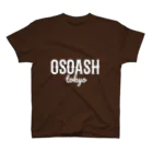 OSOASHのOSOASHTOKYOホワイト スタンダードTシャツ