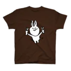 NAMITOBIのおしりフリフリてるすけ スタンダードTシャツ