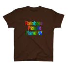 Colorful LeafのRainbow People Planet スタンダードTシャツ