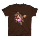 遊神ゆうきのブラウンのいてさん（射手座） Regular Fit T-Shirt