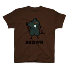 尾中たけしのね子とま太新シリーズ放送記念の（12）BROWN スタンダードTシャツ