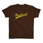 PoooompadoooourのRailroadsロゴタイプ　きいろ スタンダードTシャツ