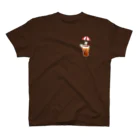 喫茶角砂糖のパラシュートとコーヒー 티셔츠