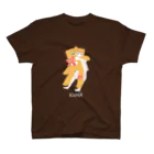 真空のくま と ぬいぐるみ Regular Fit T-Shirt