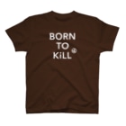 stereovisionのBORN TO KiLL（生来必殺）とピースマーク Regular Fit T-Shirt