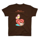 ゆ(　˙-˙　)ゆのI♡Loveシナモン文鳥 Regular Fit T-Shirt