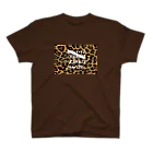 kobe higashiのレオパード　（チームロゴあり） スタンダードTシャツ