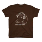 PoccaBocca–すかまるのおみせ–のlet's play music wagyu Regular Fit T-Shirt