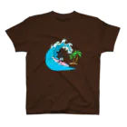 Dog On Boardのoliver スタンダードTシャツ