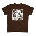 Art Studio TrinityのCHANT DOWN BABYLON【濃色ベース】 Regular Fit T-Shirt