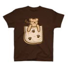 AURA_HYSTERICAのBear_in_the_Pocket Regular Fit T-Shirt