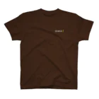 ビールとアート TM-3 Designの名画 × BEER：バックプリント・左胸ロゴ入（鳥獣戯画）白線画 Regular Fit T-Shirt