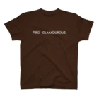 7IRO GLAMOUROUSの※ノエルあり白文字 7IRO GLAMOUROUSシンプルロゴ  スタンダードTシャツ