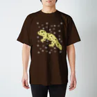 いきものや のの(本館)のヒョウモントカゲモドキドット Regular Fit T-Shirt