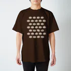 イラスト MONYAAT の養殖たい焼き Dクリーム スタンダードTシャツ