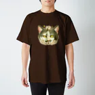 トロ箱戦隊本部の猫さんと豆大福 スタンダードTシャツ