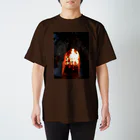 なつの薪窯の火 スタンダードTシャツ