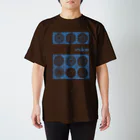 a_inikeのしずくたち（青） Regular Fit T-Shirt