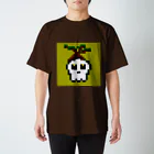 ᵗᵒˡᵘのKawaii SKULL #547 Bonsai スタンダードTシャツ