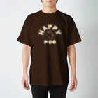 ぱぐもどきのパグのハッピー散歩 スタンダードTシャツ