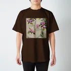 【ホラー専門店】ジルショップの花の刺繍のビンテージデザイン② スタンダードTシャツ