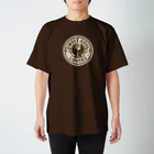soul_mateのSweet Soul Lovers★クラシックマイク（ピンクベージュ×チョコブラウン） Regular Fit T-Shirt