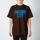 福岡Tシャツ通販サイトの福岡シティTシャツ（ブルーロゴ） スタンダードTシャツ