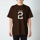 レバンガ☆SAPPOROのナンバーTシャツ（#2 真春） 濃色 Regular Fit T-Shirt