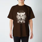 トンガリゴートの蛸のせ猫ちゃん白ver Regular Fit T-Shirt