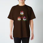 wankorosobaのいちごちゃんＴシャツ３ スタンダードTシャツ