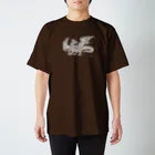 山口昇悟　Shogo Yamaguchiのドラゴン　白 スタンダードTシャツ