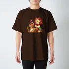 ＊えいぷりる どぎぃ工房＊の親子ライオン スタンダードTシャツ