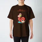 ゆ(　˙-˙　)ゆのI♡Loveシナモン文鳥 Regular Fit T-Shirt