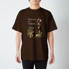 Cafe de Foretのきのことクマ スタンダードTシャツ