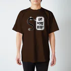 牛のTシャツ屋のEAT MORE BEEF! Regular Fit T-Shirt
