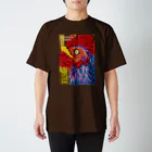 3eyesのZODIAC rooster （酉） スタンダードTシャツ