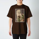 Rigelの八代目森田勘弥の賀籠舁鶯の治郎作 スタンダードTシャツ