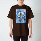 らんさんのテキトー手探り手抜きショップのパール スタンダードTシャツ