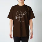 ＩＯＲＩのTABAO（ビール）茶 スタンダードTシャツ