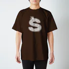 テンピヤのイニシャルS(スズメ/白） Regular Fit T-Shirt