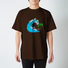 Dog On Boardのoliver スタンダードTシャツ