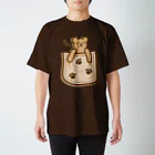 AURA_HYSTERICAのBear_in_the_Pocket スタンダードTシャツ