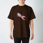 癒されどうぶつたちのジャンピング・ムササビ スタンダードTシャツ