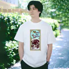 Hiroshi Mizuki@Mirror Ball GráficoのEAT BURGERS! Regular Fit T-Shirt