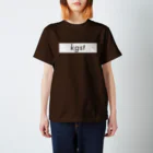 semioticaのkgst #002 (box logo) Regular Fit T-Shirt