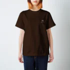 【お店】ボーダーコリーのモクのBorder Collie wa KAWAII(白プリントver.) Regular Fit T-Shirt