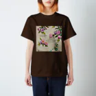 【ホラー専門店】ジルショップの花の刺繍のビンテージデザイン② Regular Fit T-Shirt