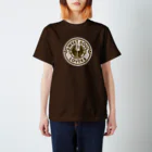 soul_mateのSweet Soul Lovers★クラシックマイク（ピンクベージュ×チョコブラウン） Regular Fit T-Shirt